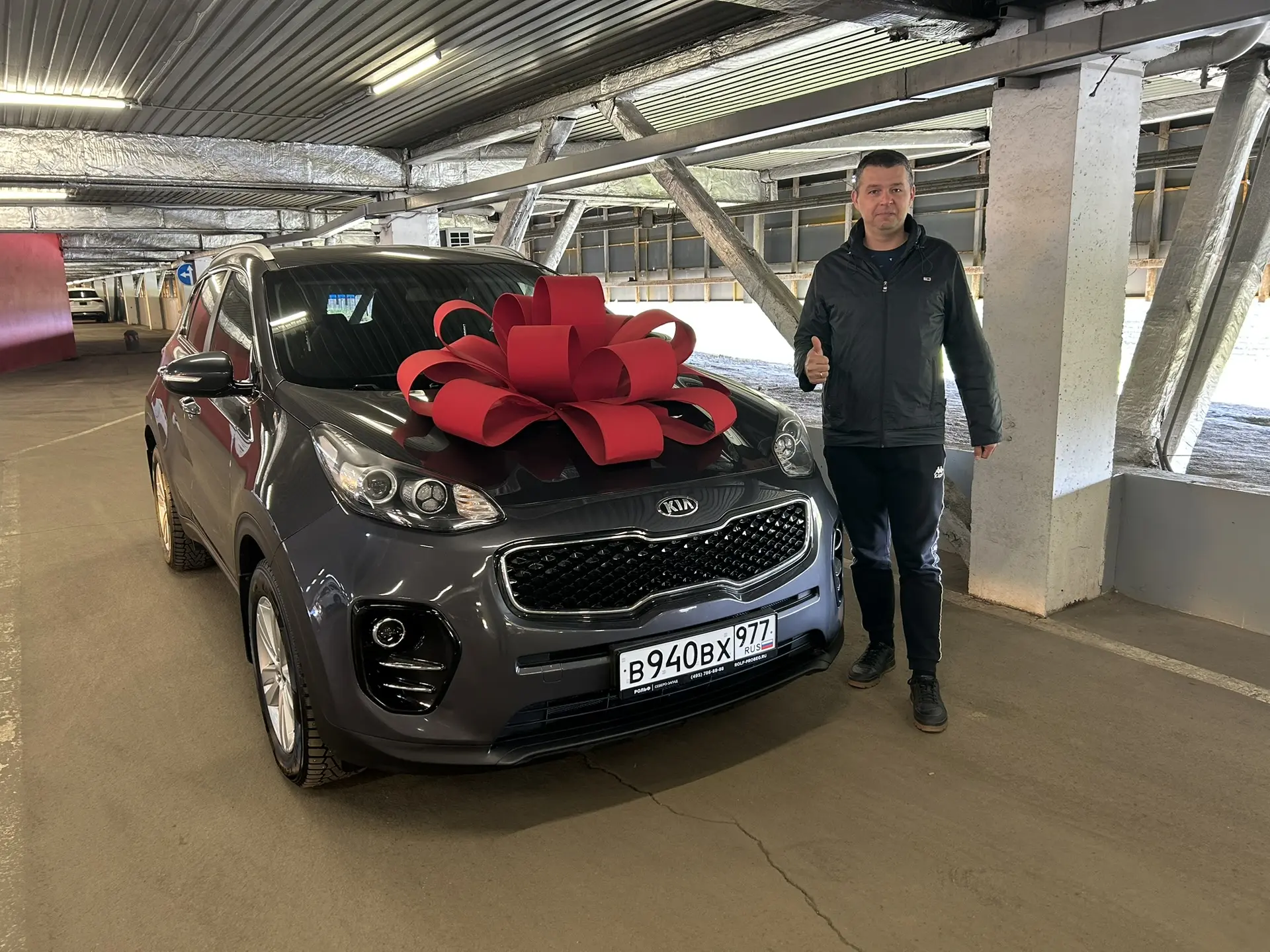 Kia Sportage IV 2017 — практичный кроссовер с низким пробегом