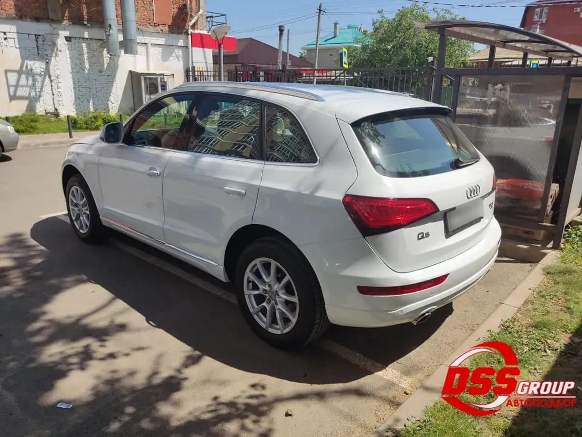 Audi Q5 вид с багажника