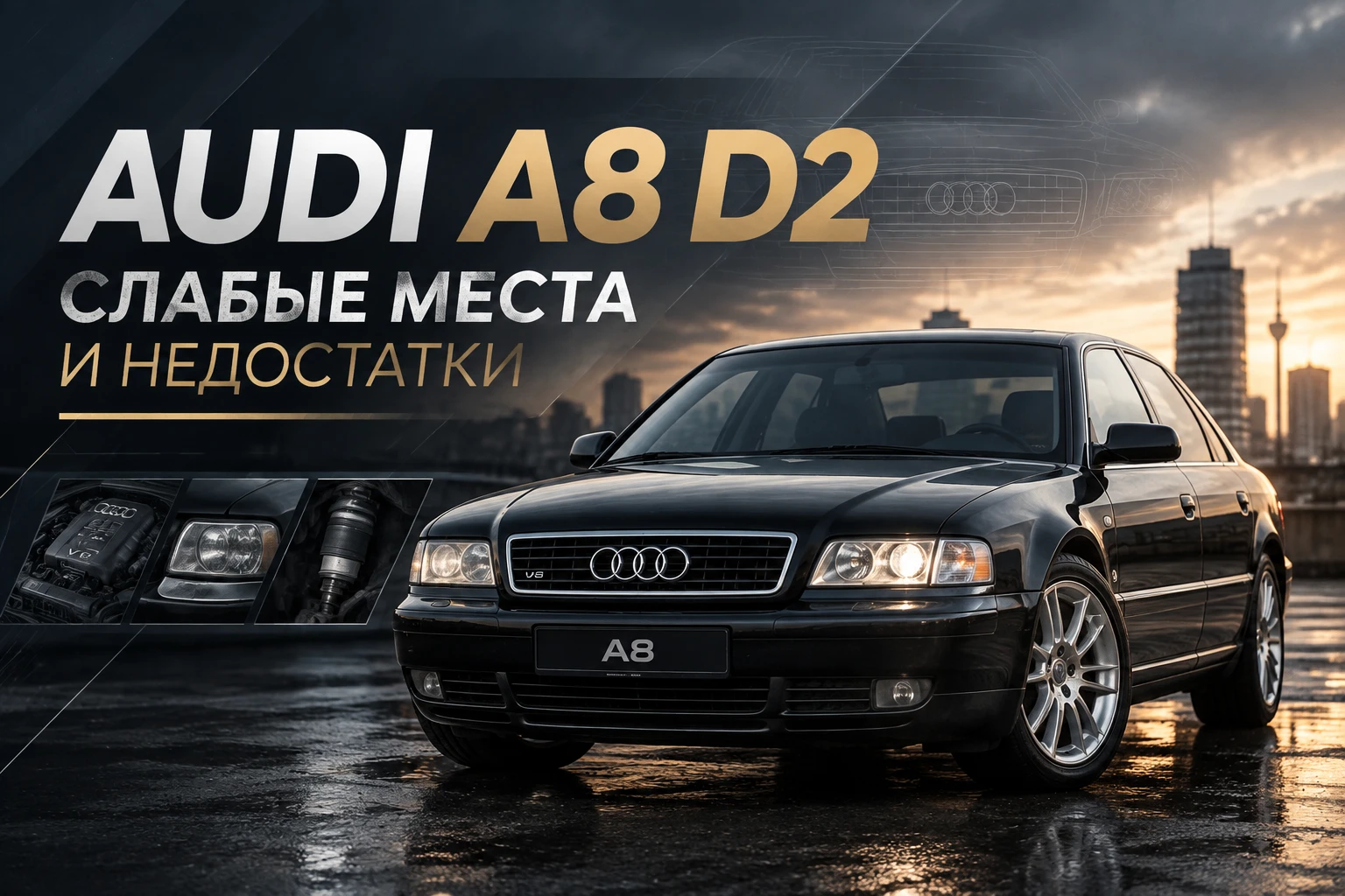 Audi A8 D2 – слабые места и недостатки