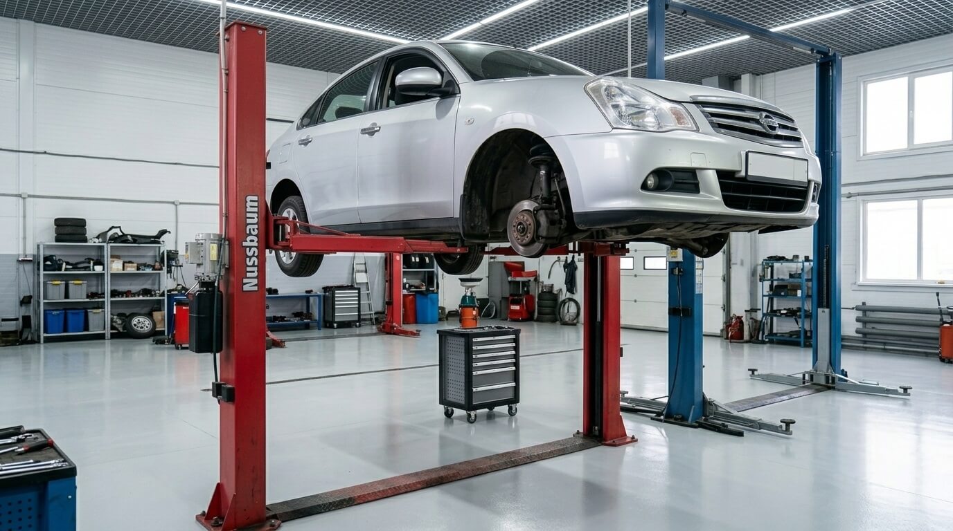 Ходовая часть и рулевое управление Almera