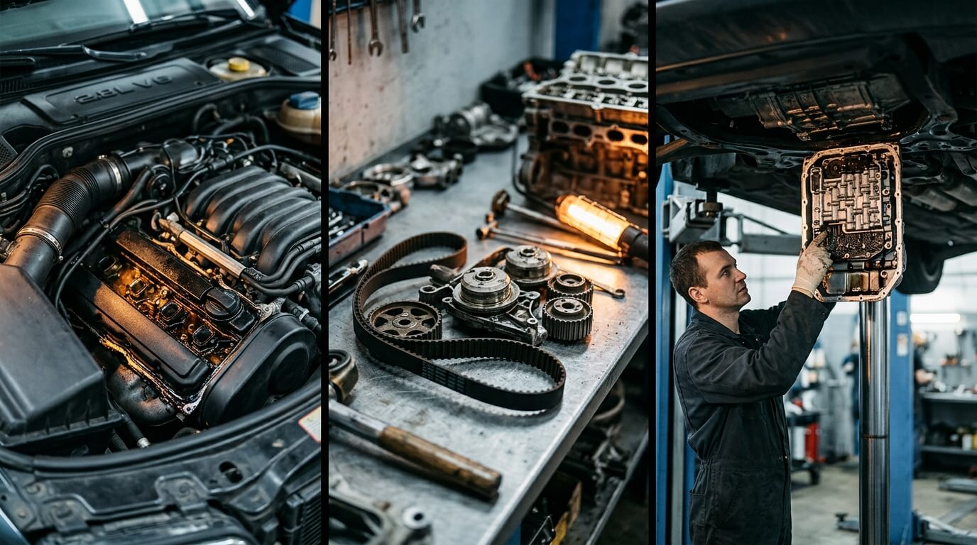 Специфика обслуживания силовых агрегатов и автоматической трансмиссии