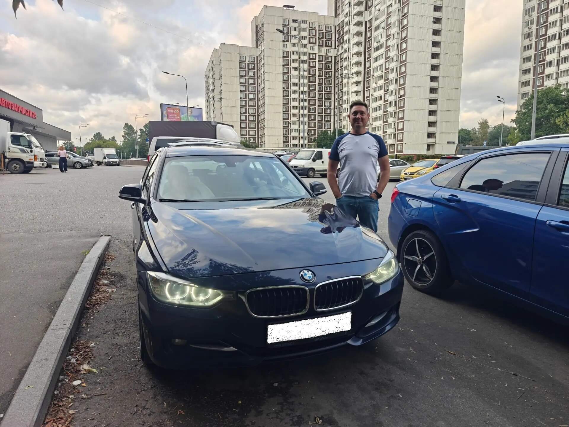 BMW F30 2015 — дизельный седан с полным приводом для тех, кто ценит управление