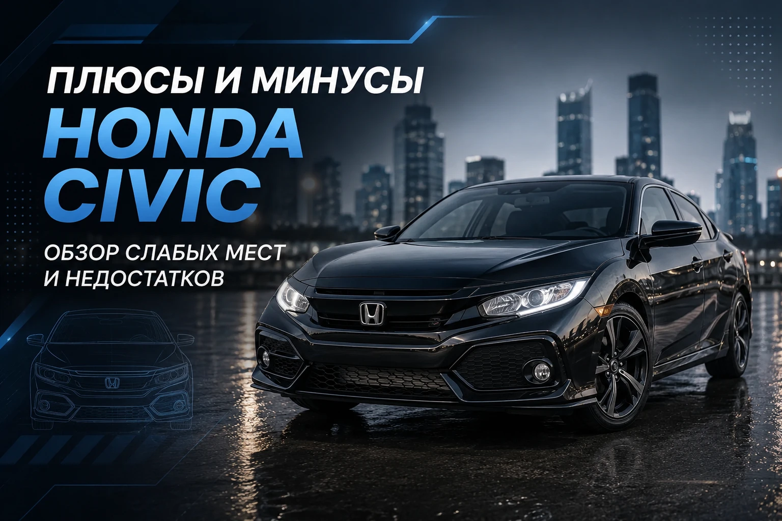 Плюсы и минусы Honda Civic – обзор слабых мест и недостатков
