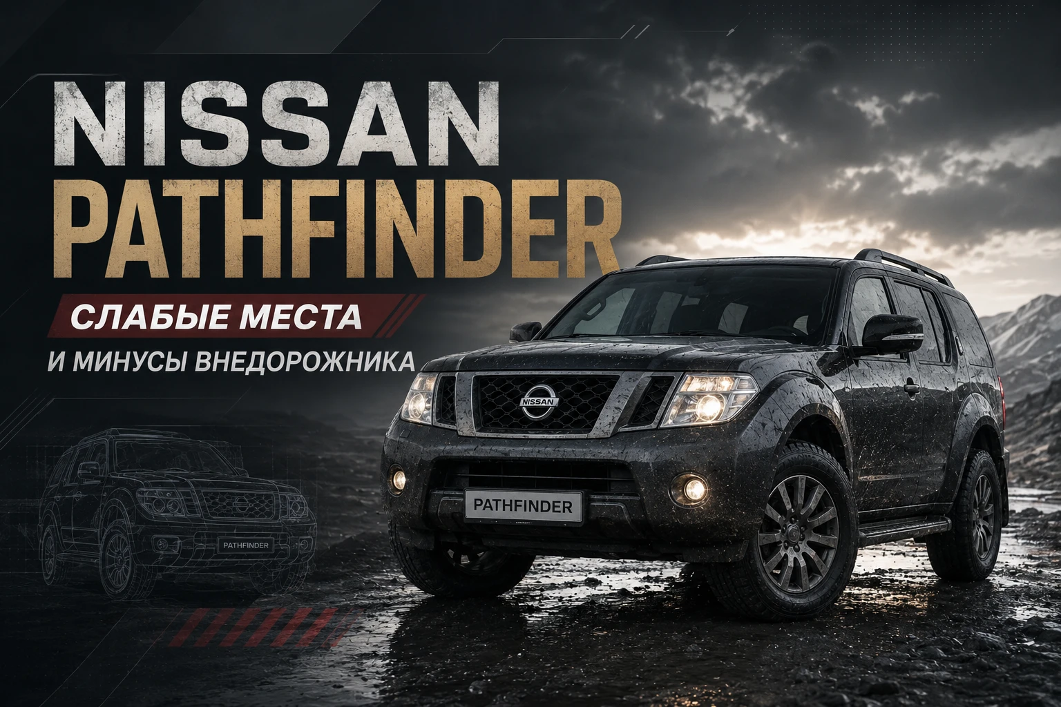 Nissan Pathfinder слабые места и минусы внедорожника