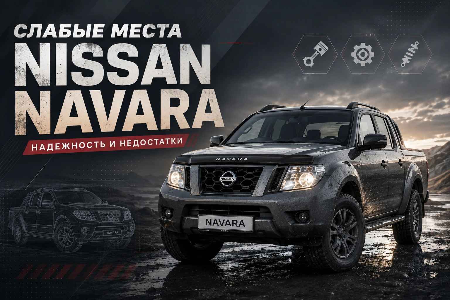 Слабые места Nissan Navara – надежность и недостатки