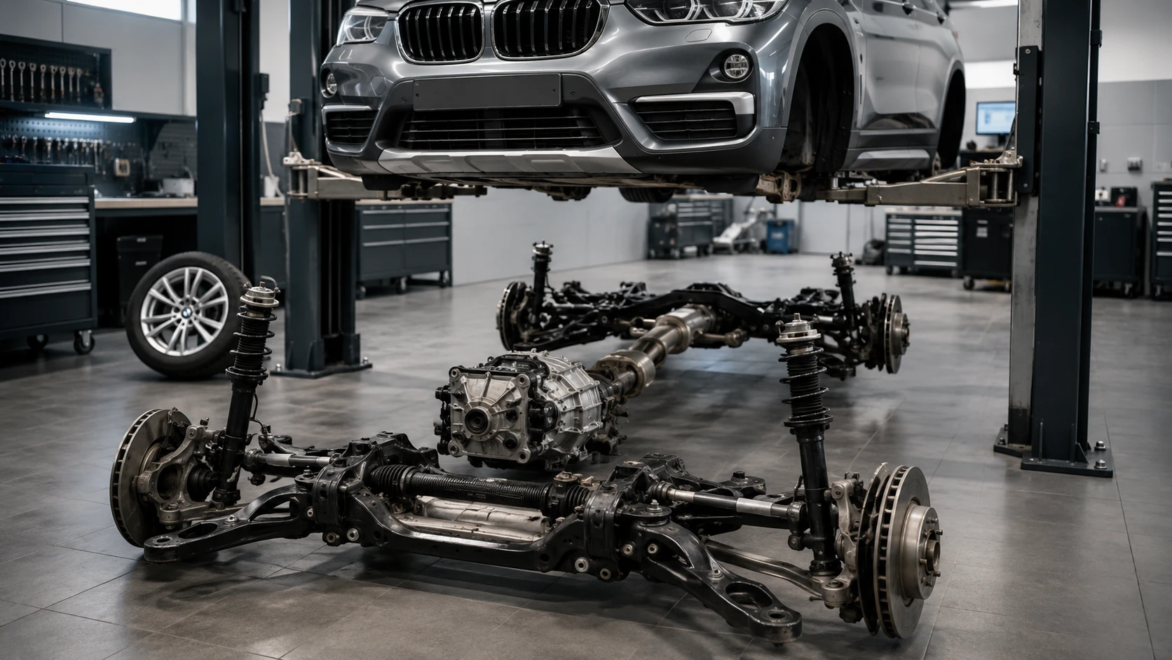 Трансмиссия и ходовая часть BMW X1