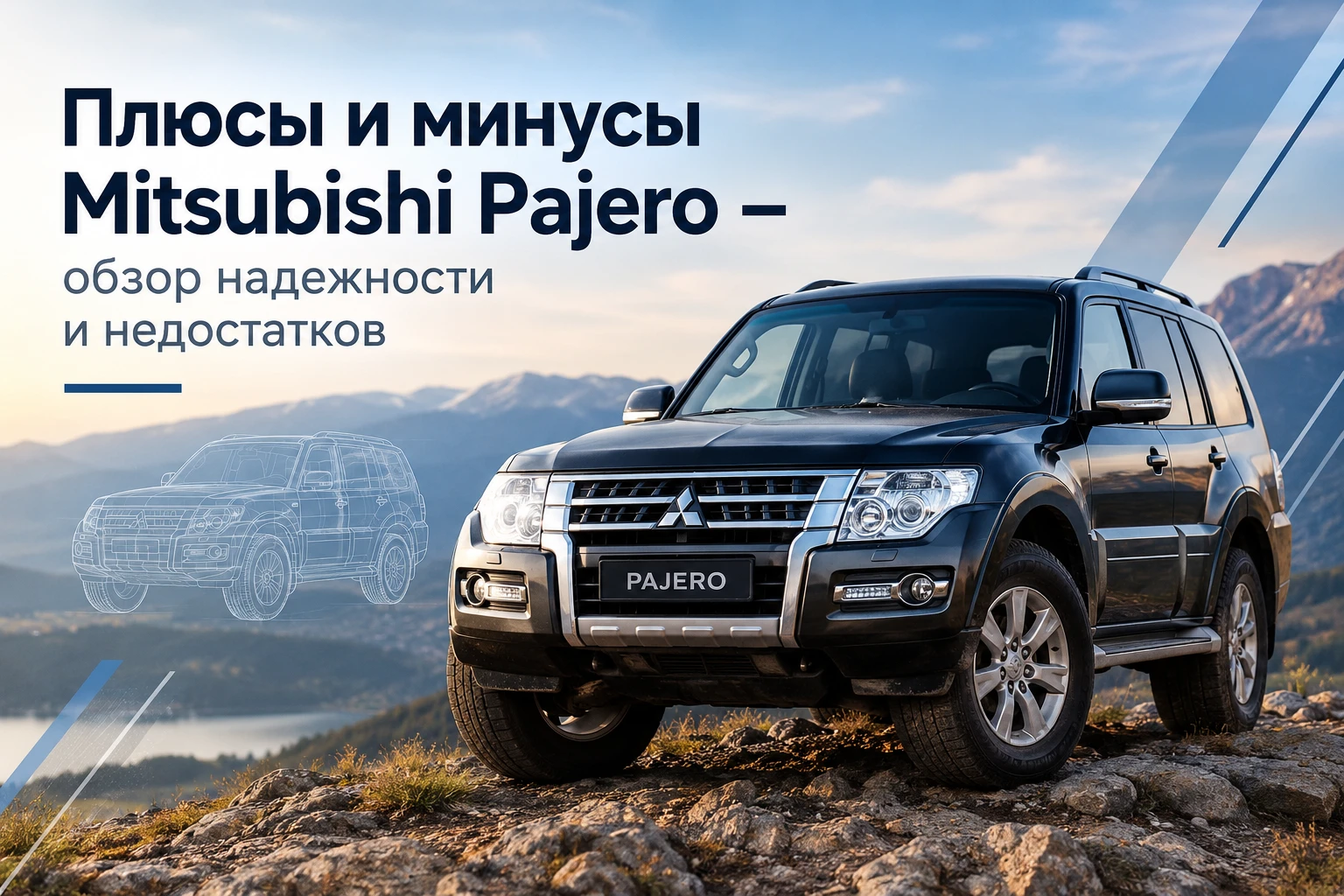 Плюсы и минусы Mitsubishi Pajero – обзор надежности и недостатков