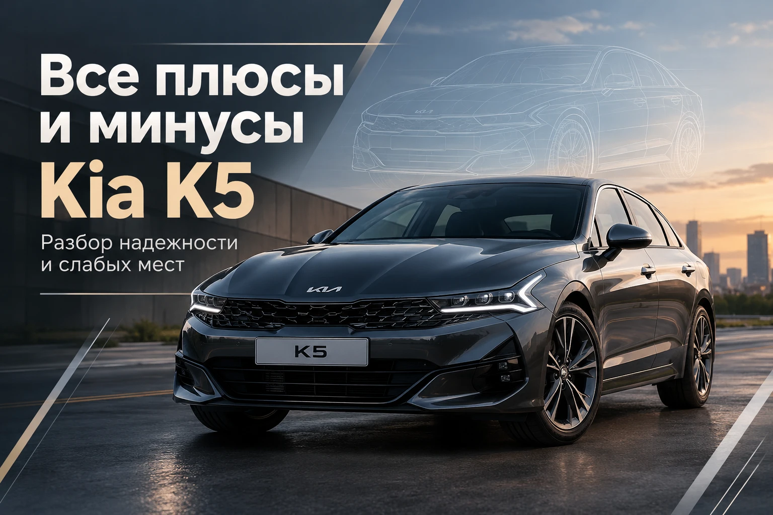 Все плюсы и минусы Kia K5 – разбор надежности и слабых мест