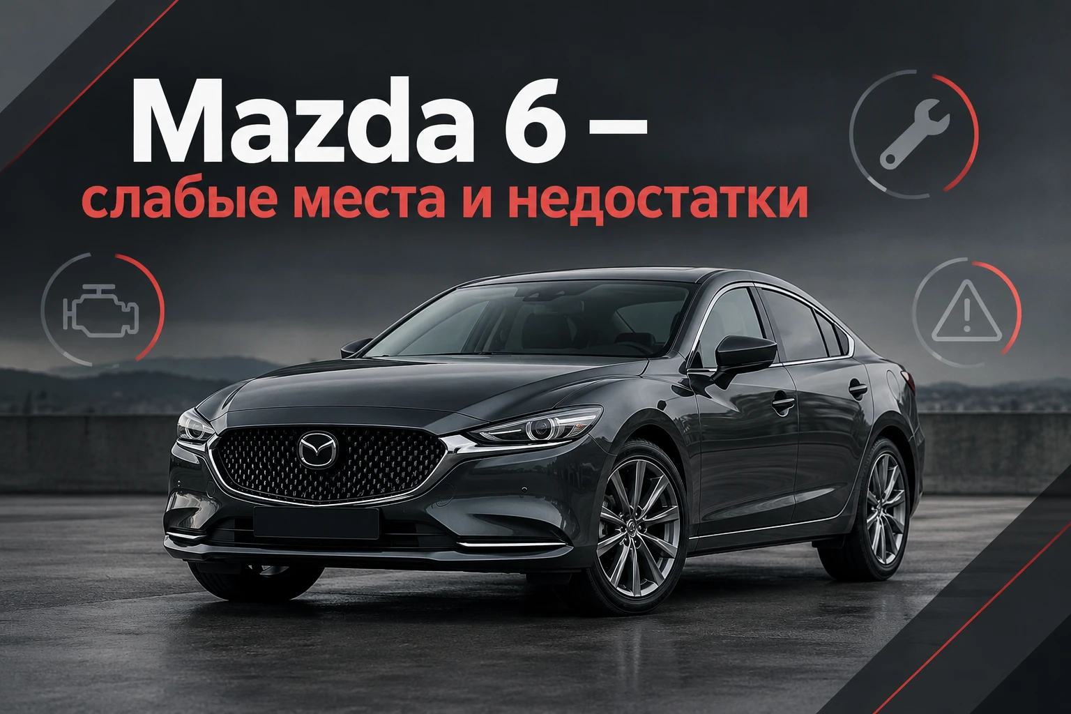 Mazda 6 – слабые места и недостатки
